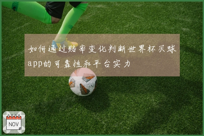 如何通过赔率变化判断世界杯买球app的可靠性和平台实力