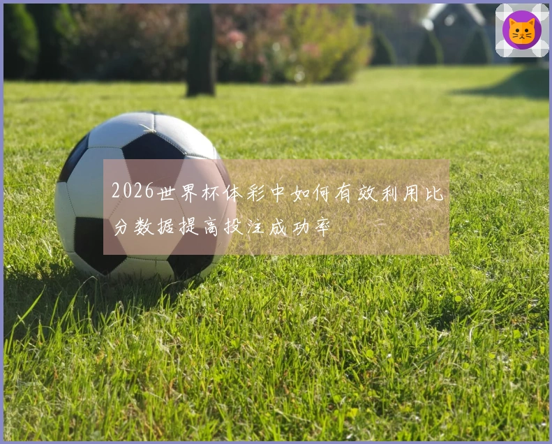 2026世界杯体彩中如何有效利用比分数据提高投注成功率